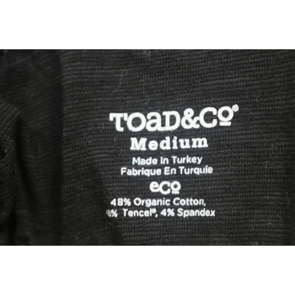 Toad & Co. Sleeveless Maxi Dress-Medium-Organic Cotton Blend-Front Slit-Goth - Picture 5 of 8